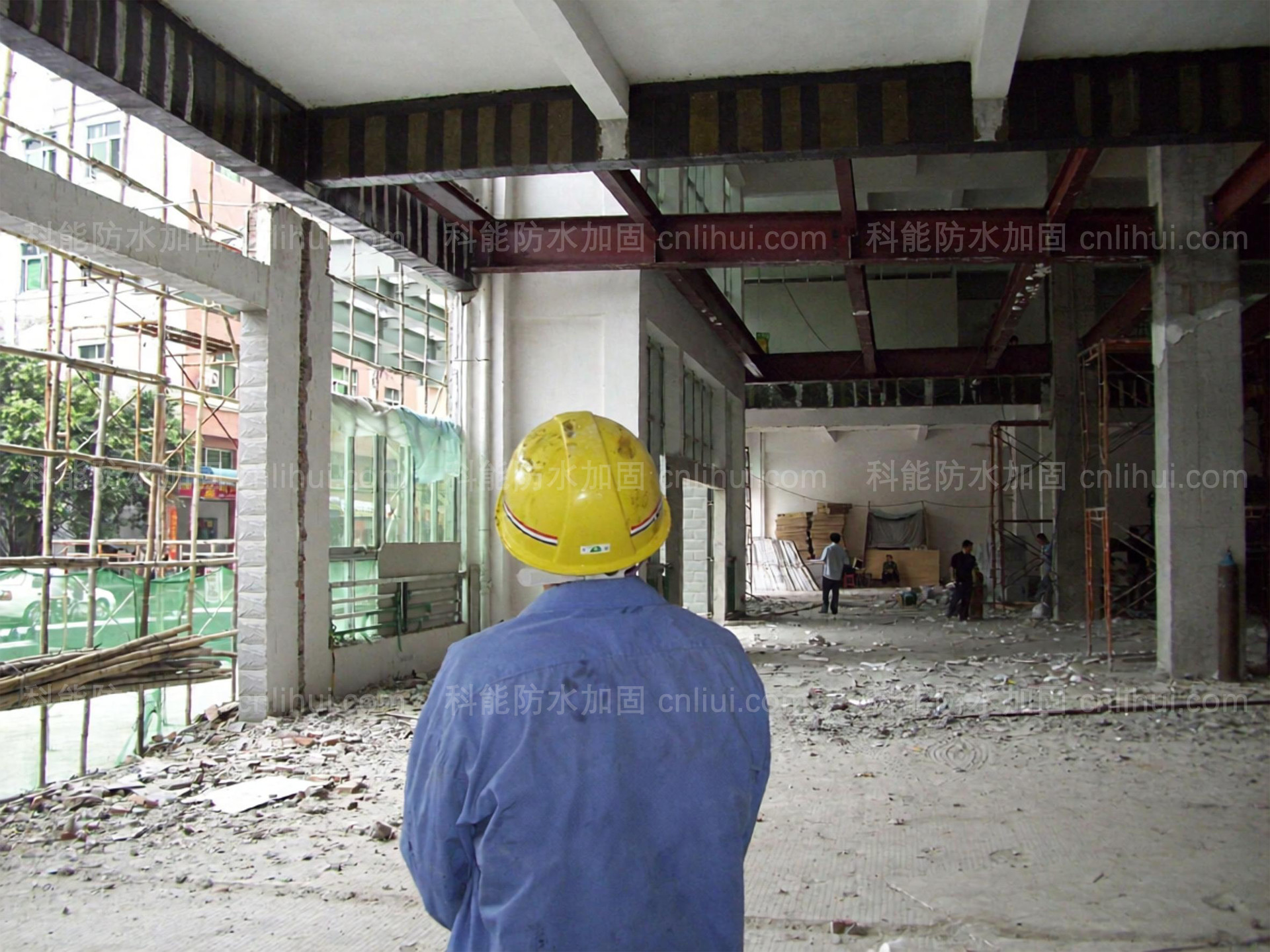江门梁碳纤维加固和钢结构梁加固施工
