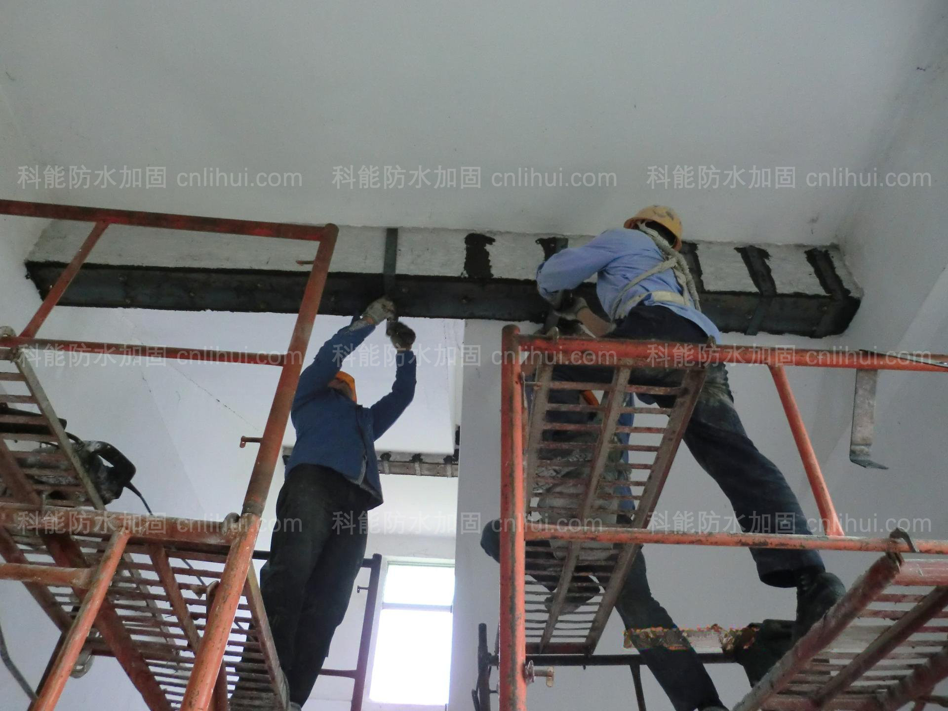 江门梁粘钢加固施工