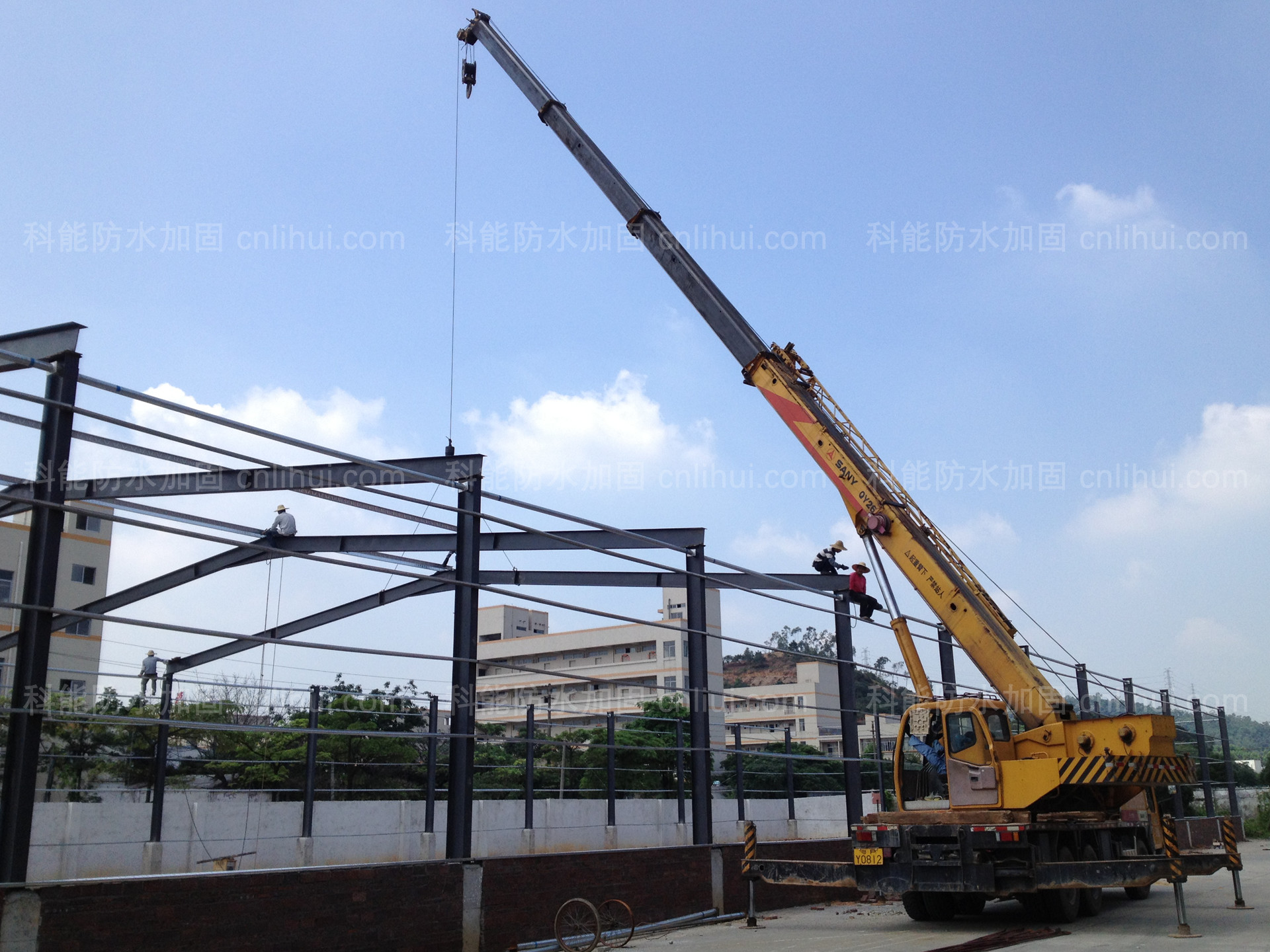 江门钢结构工业厂房新建施工